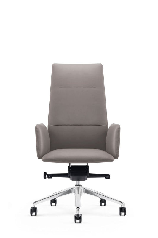 Modrest Tricia - Modern Grey High Back Executive Office Chair