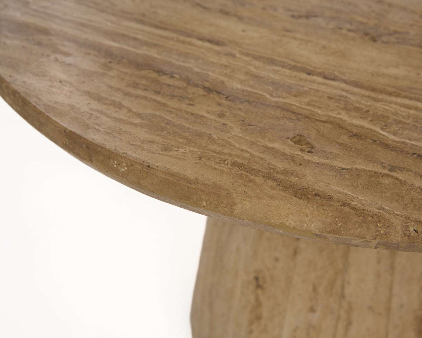 Modrest Velma - Modern Travertine Marble Coffee Table